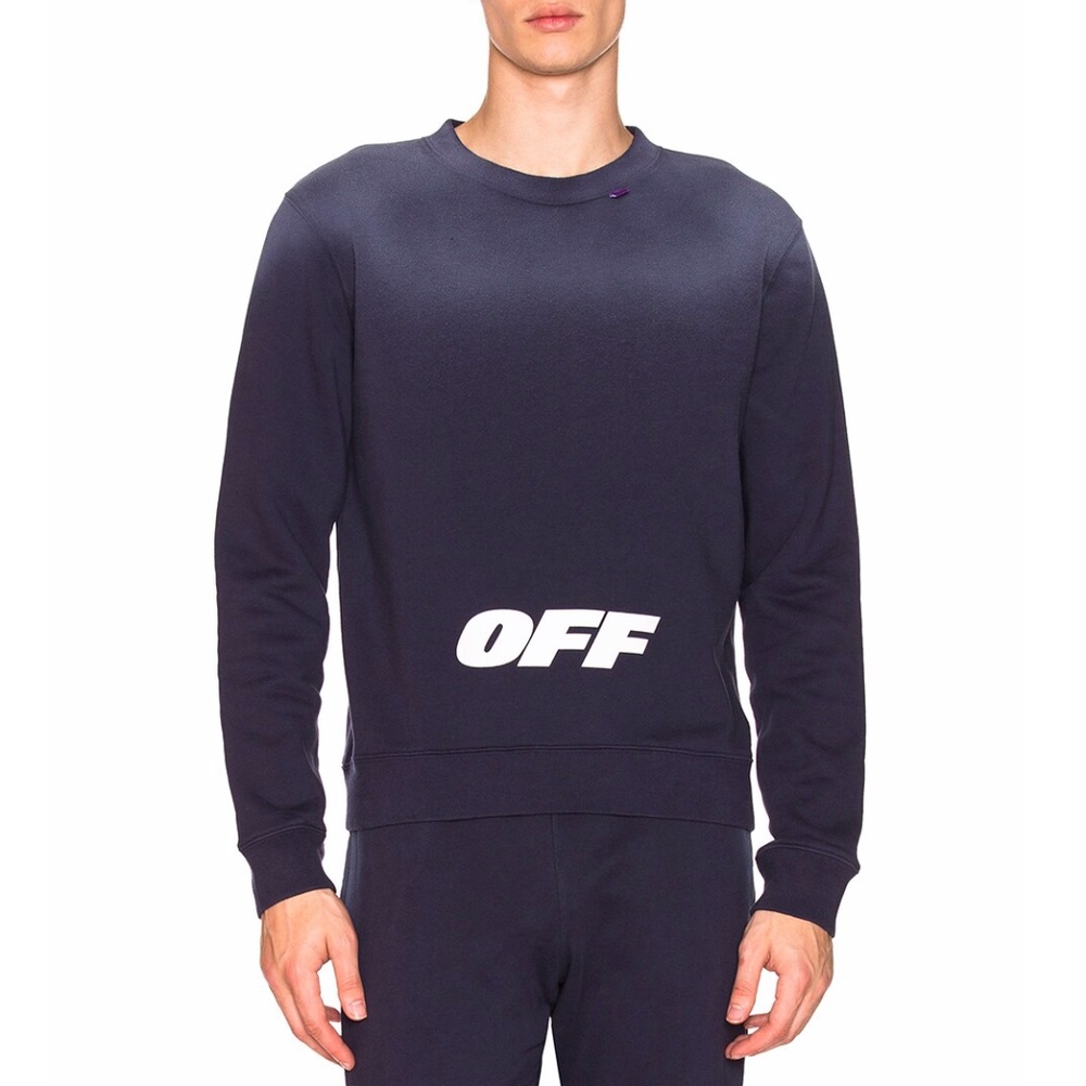 - NEW OFF-WHITE Wing Off Crewneck BX6